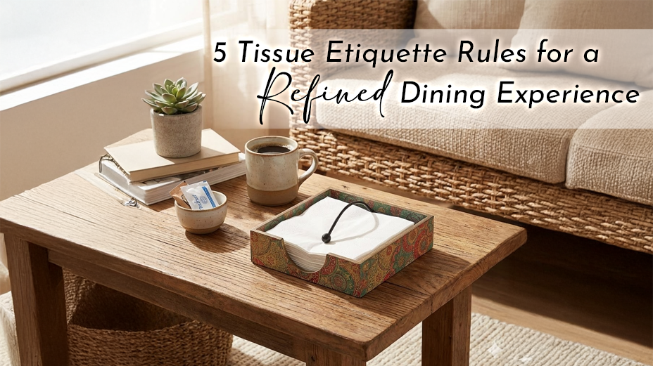 Stylish Tissue Holders