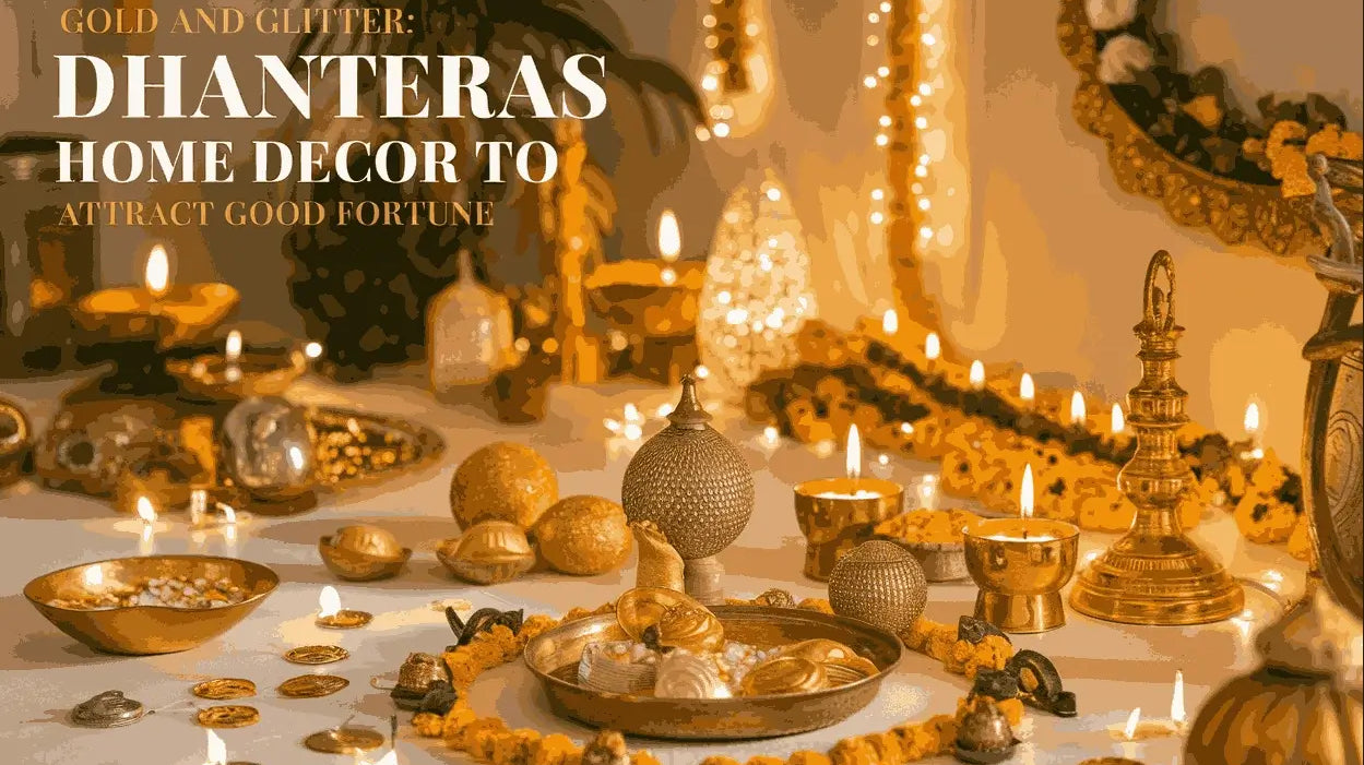 Gold and Glitter: Dhanteras Home Decor to Attract Good Fortune