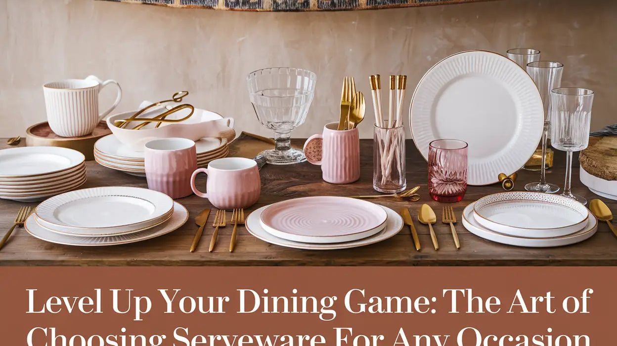 Serveware Secrets: How to Choose the Perfect Pieces for Any Gathering