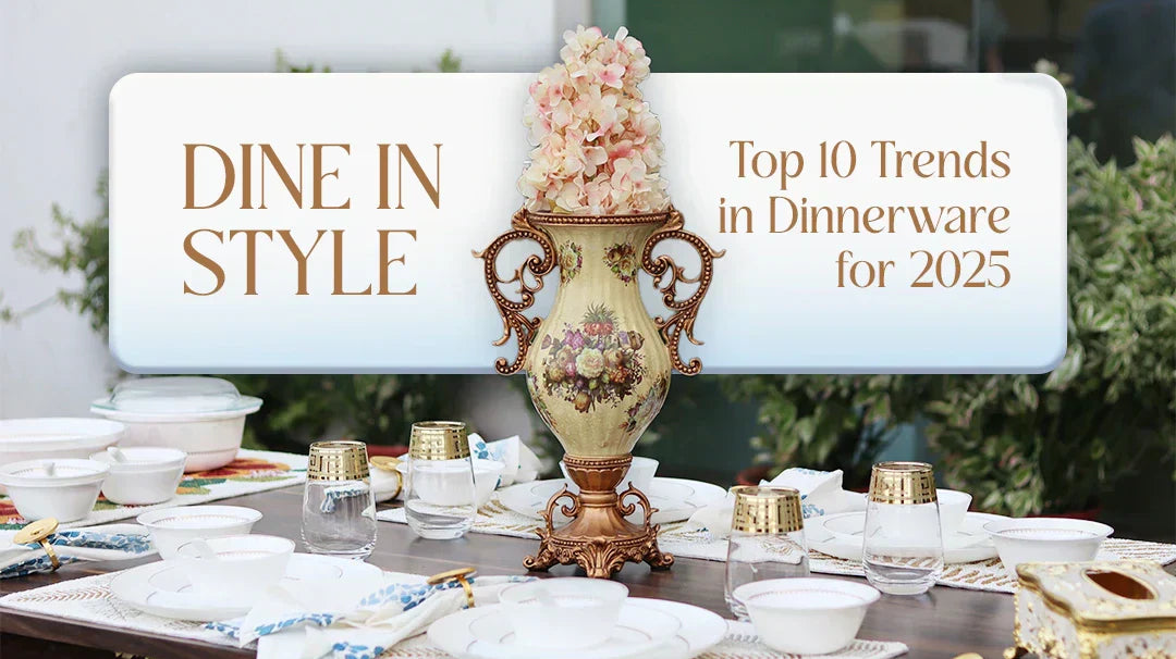 Dine in Style: Top 10 Trends in Dinnerware for 2025