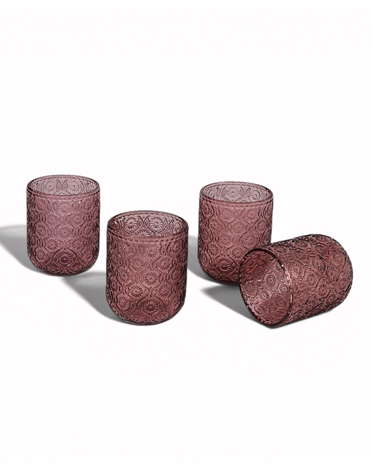 ATARA royal vintage drinking glasses set of four