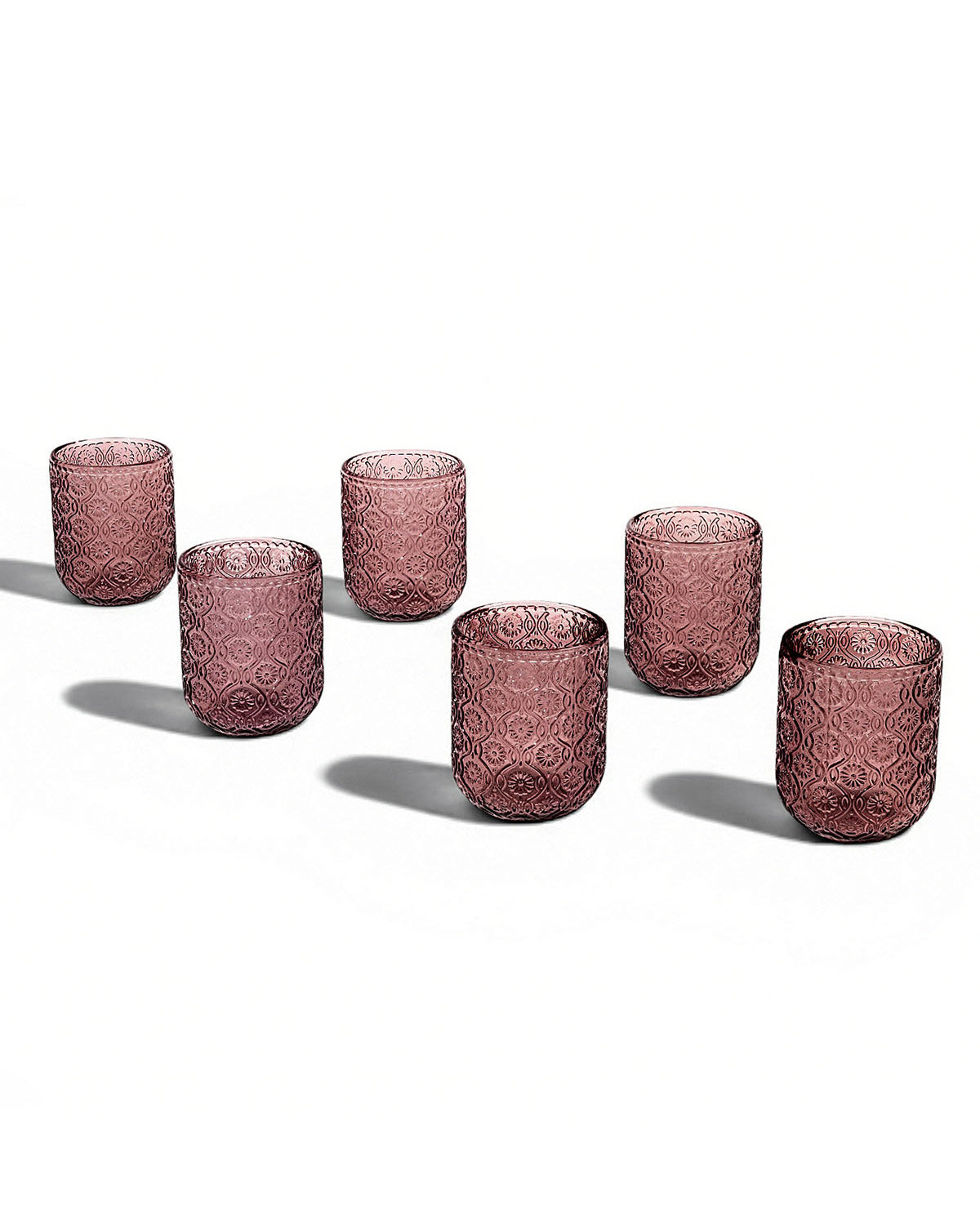 ATARA royal vintage drinking glasses set of six