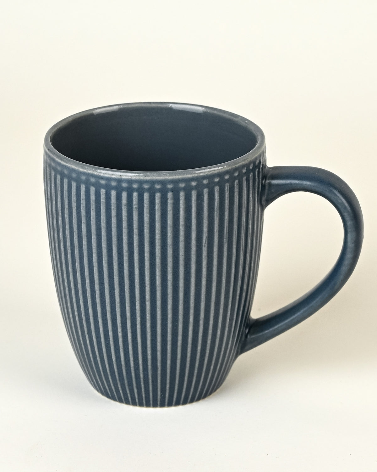 Aegean blue ceramic mug set