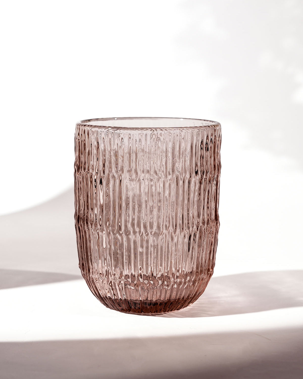 Set of four Amaare Beloved textured drinking glasses