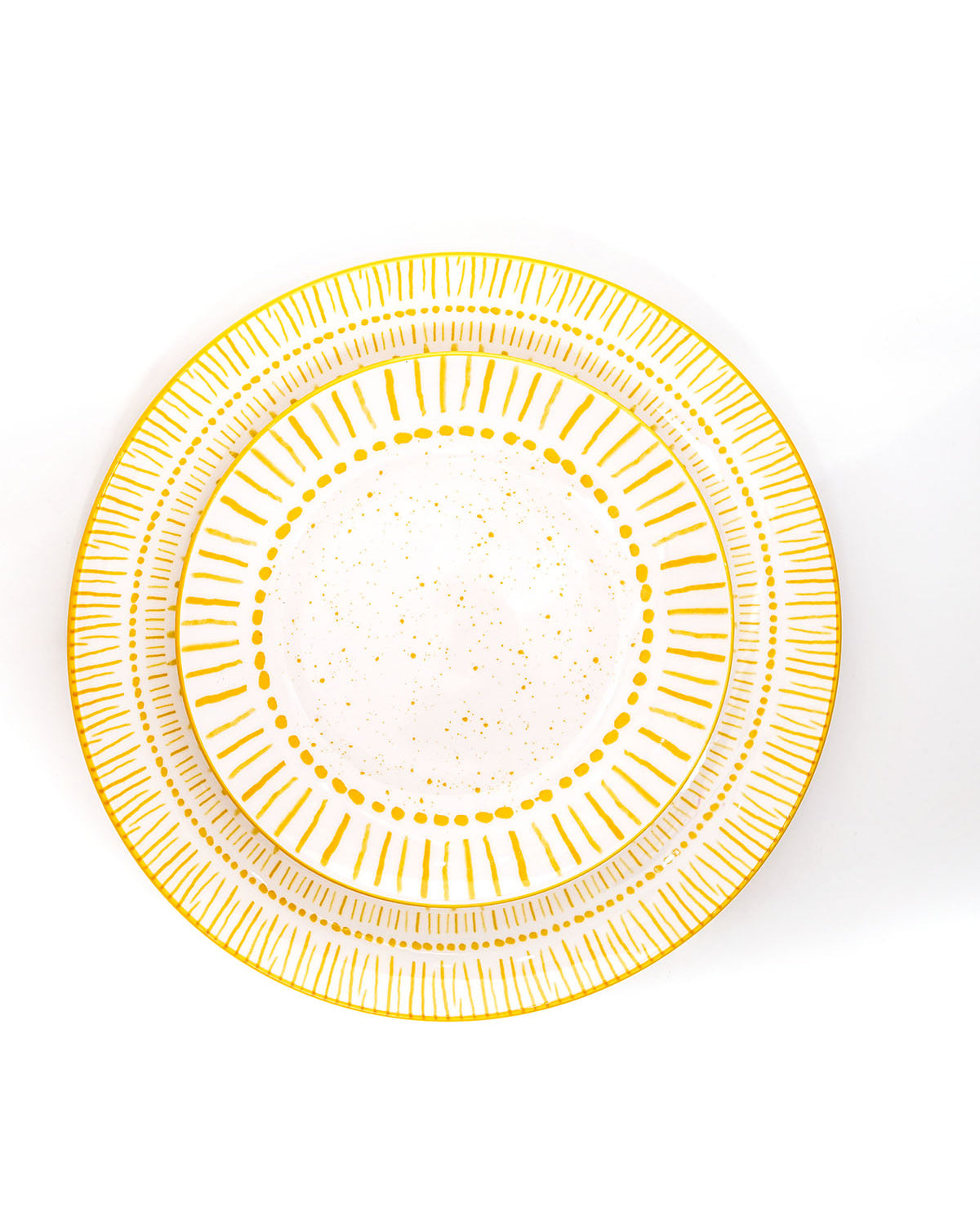 Amoret premium porcelain plate set for dining