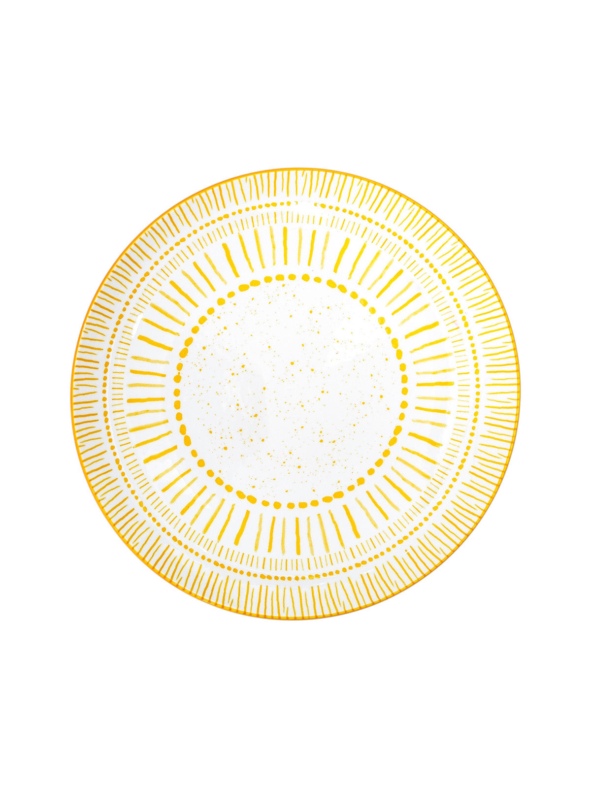 Amoret porcelain dinner plates arranged for a beautiful table setting