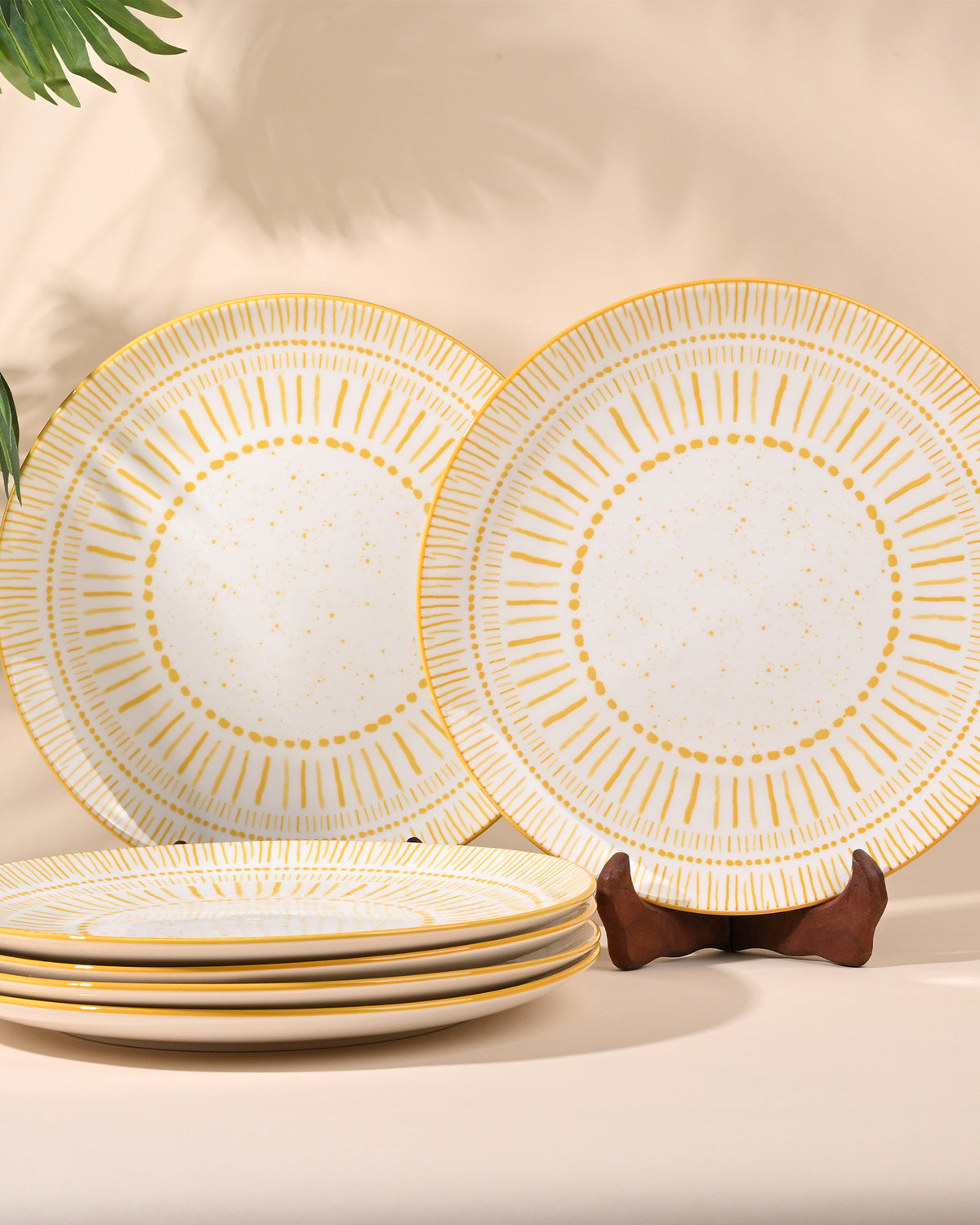 Amoret porcelain dinner plates set of 6