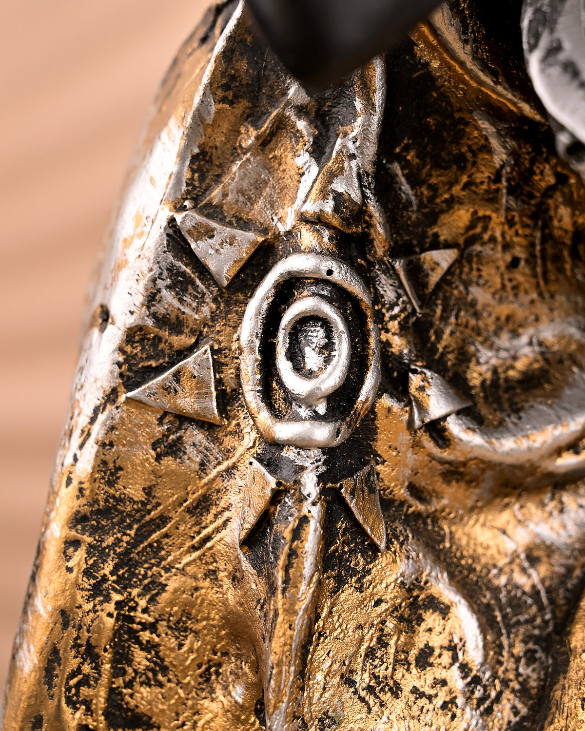 Traditional African women sculpture with intricate craftsmanship