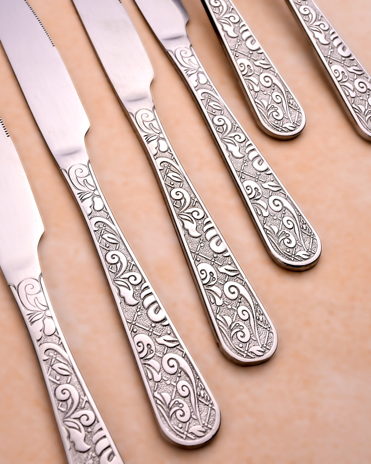 Premium Artisan Edge Knife Set of 6 for Everyday Kitchen Use