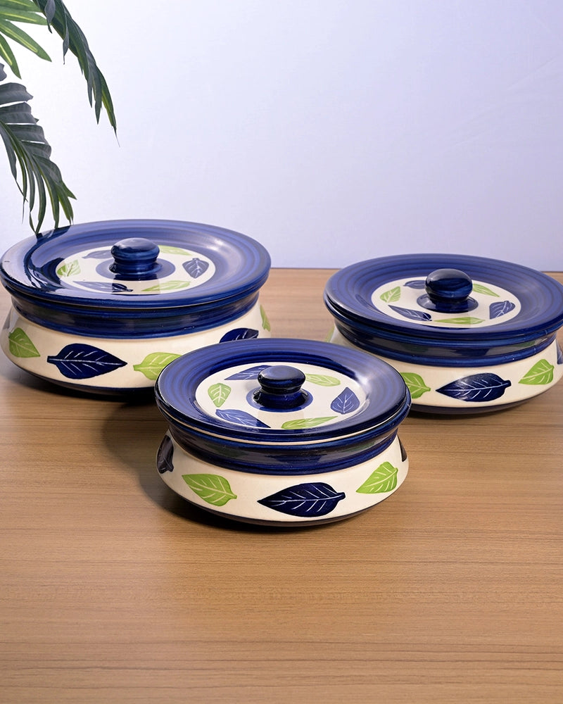 Artistry in Bloom serving bowl with lid