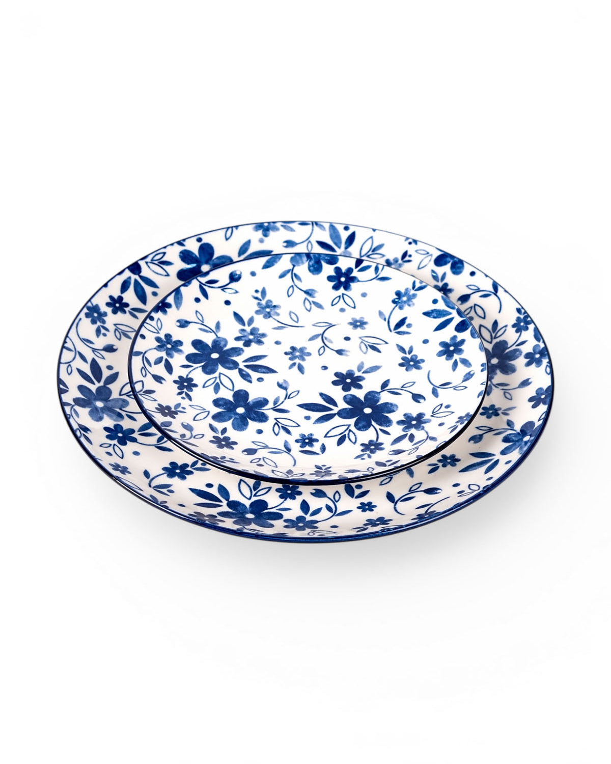 Bluebell Porcelain Dinner and Quarter Plate Set