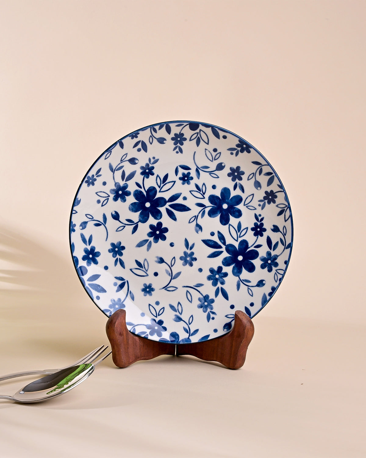 Bluebell premium quarter plate set for home use