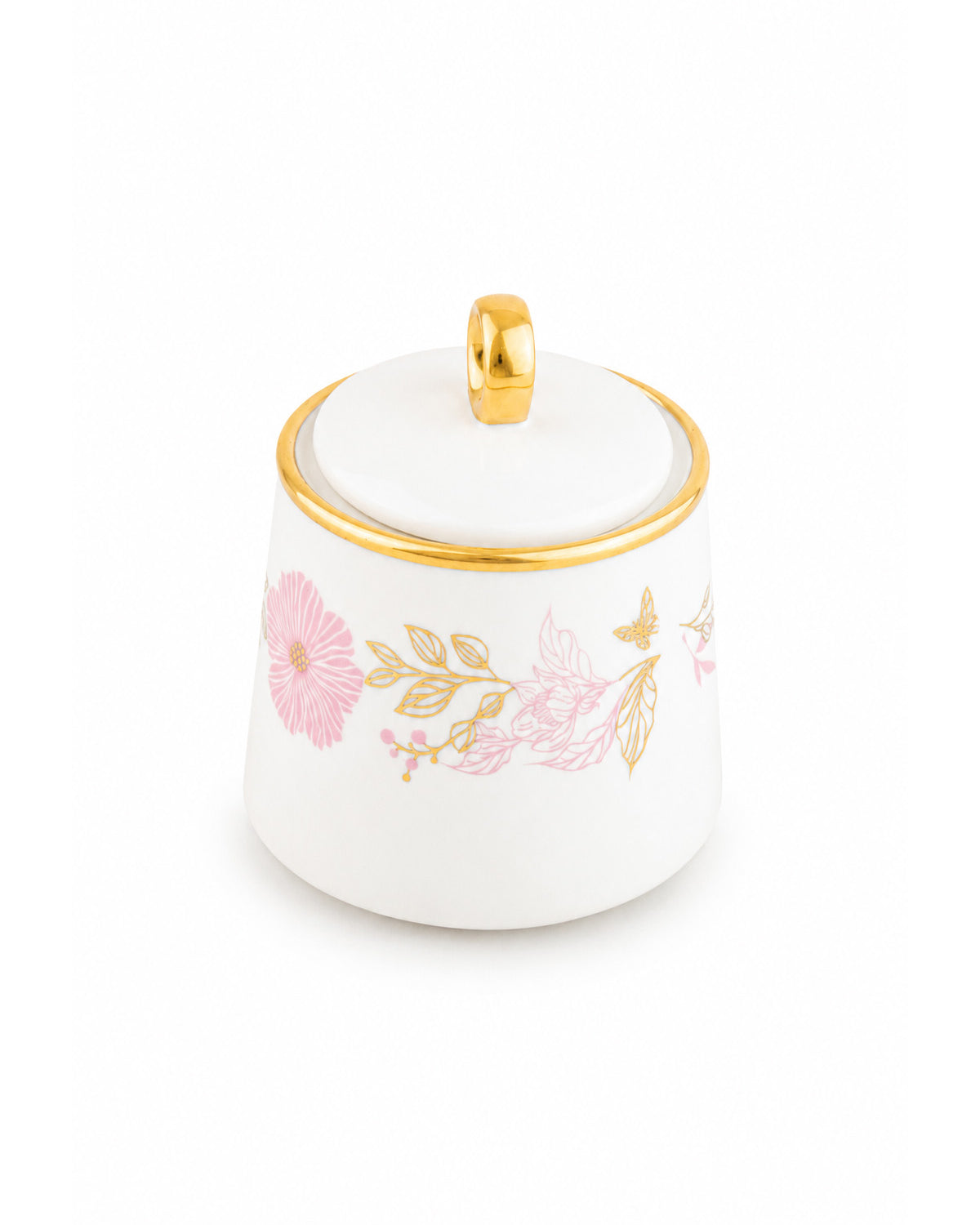 Blush gold spice and condiment set