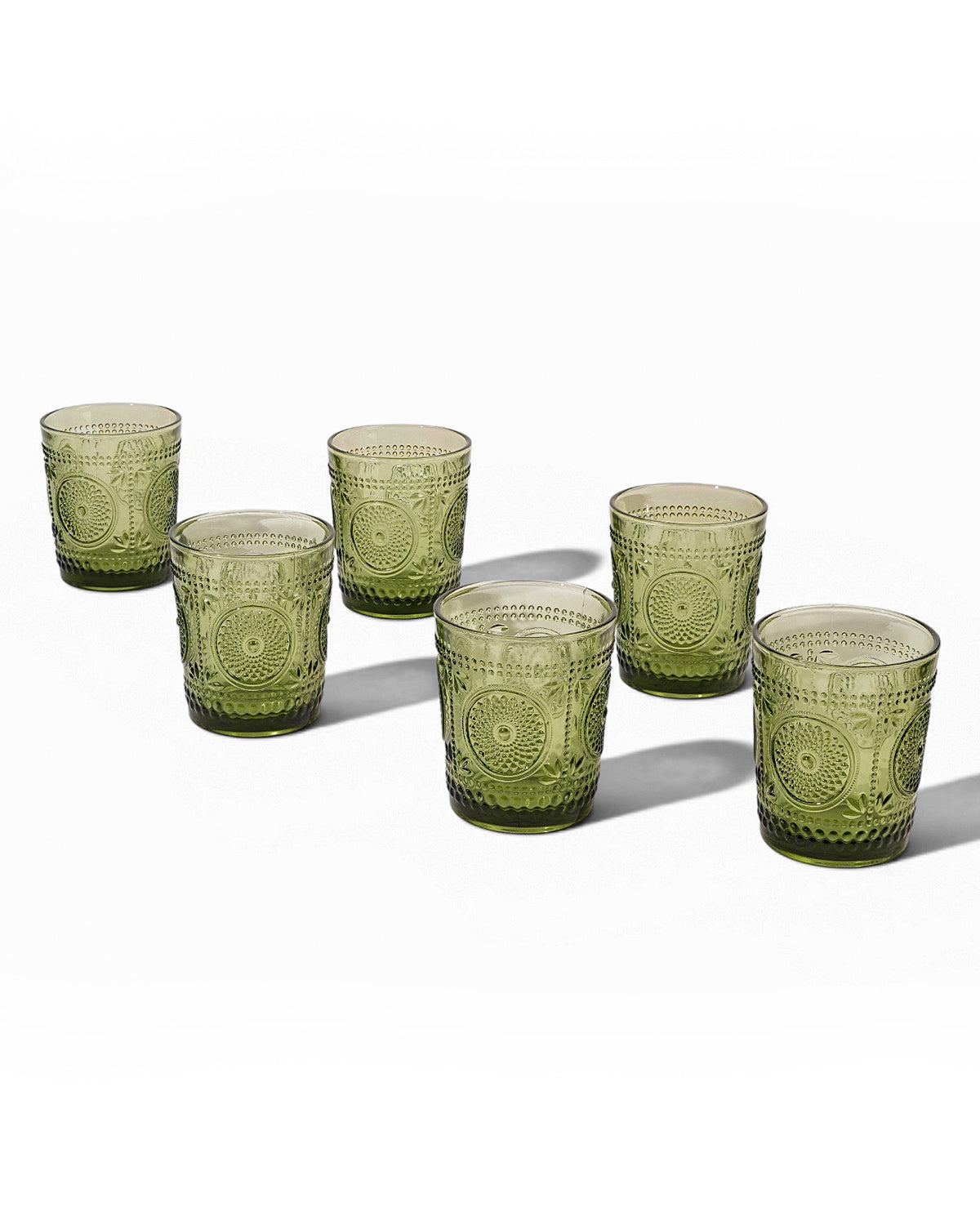 Canvas Artistic drinking glass set of 6
