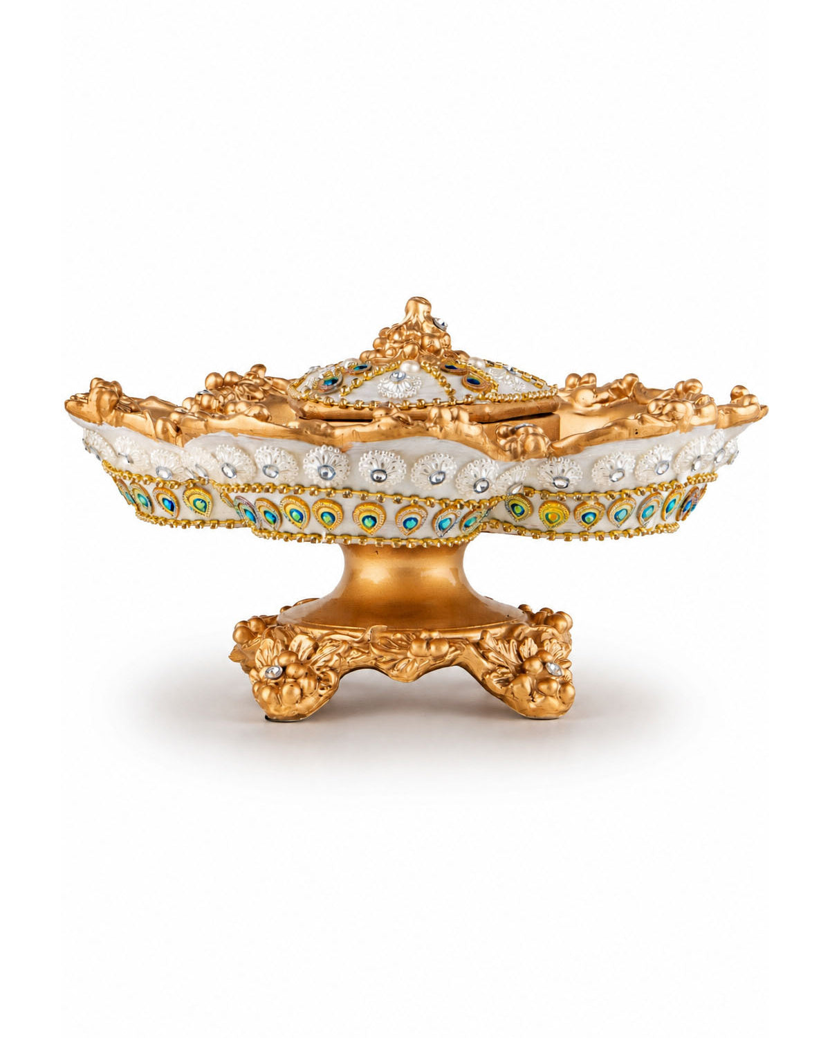 Caraval Decorative Dry Fruit Server featuring an elegant design