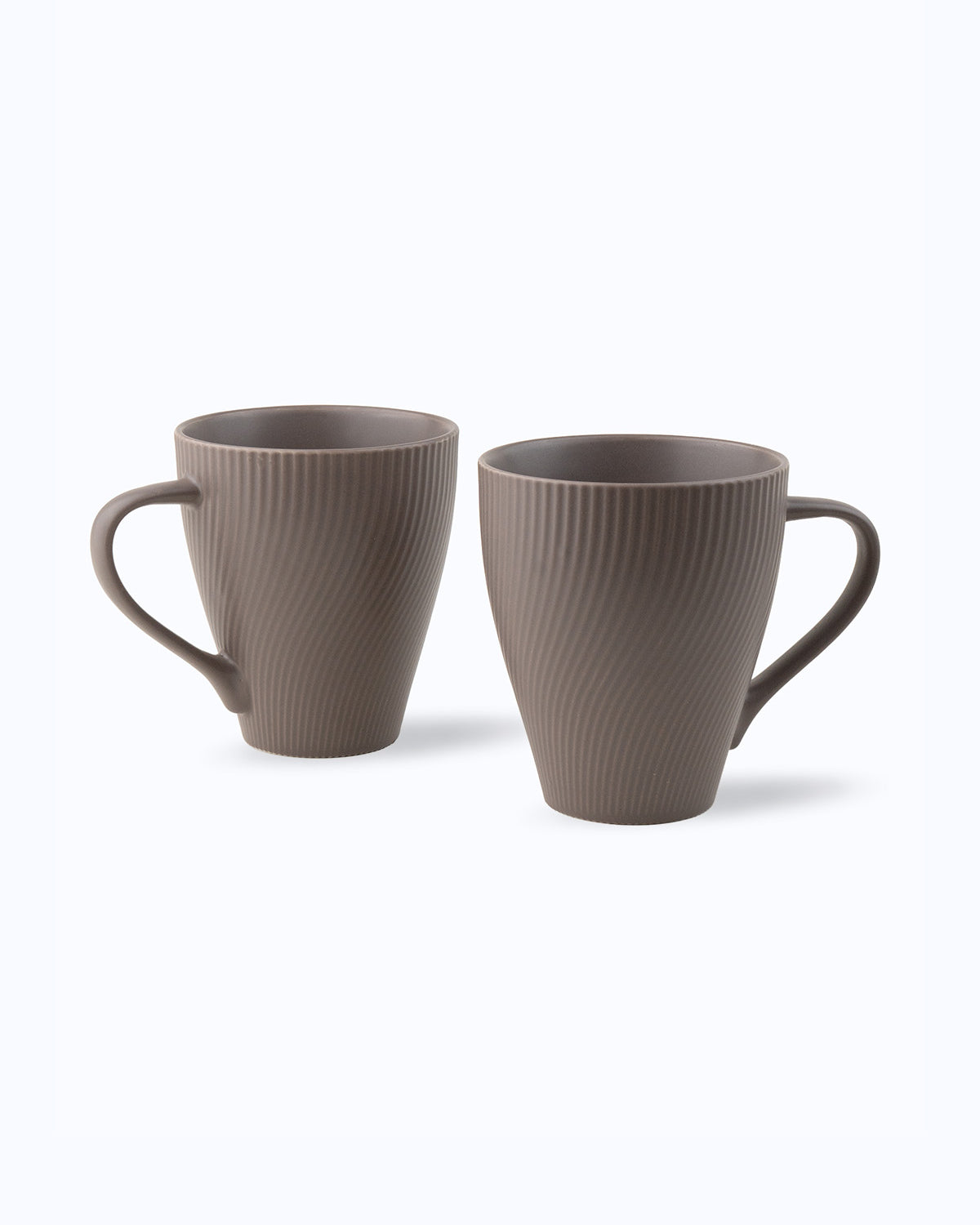 Set of two Cedar New Bone China coffee mugs