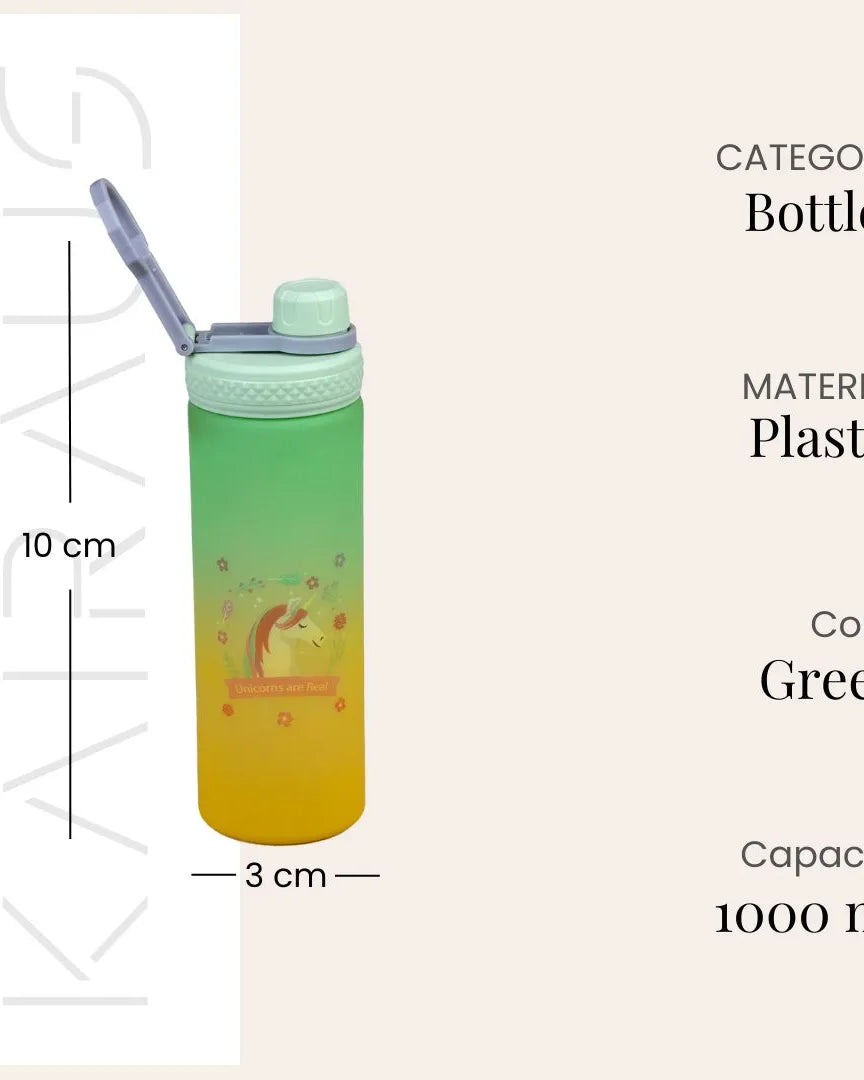 Colorful Citrus Splash Water Bottle with citrus-inspired details