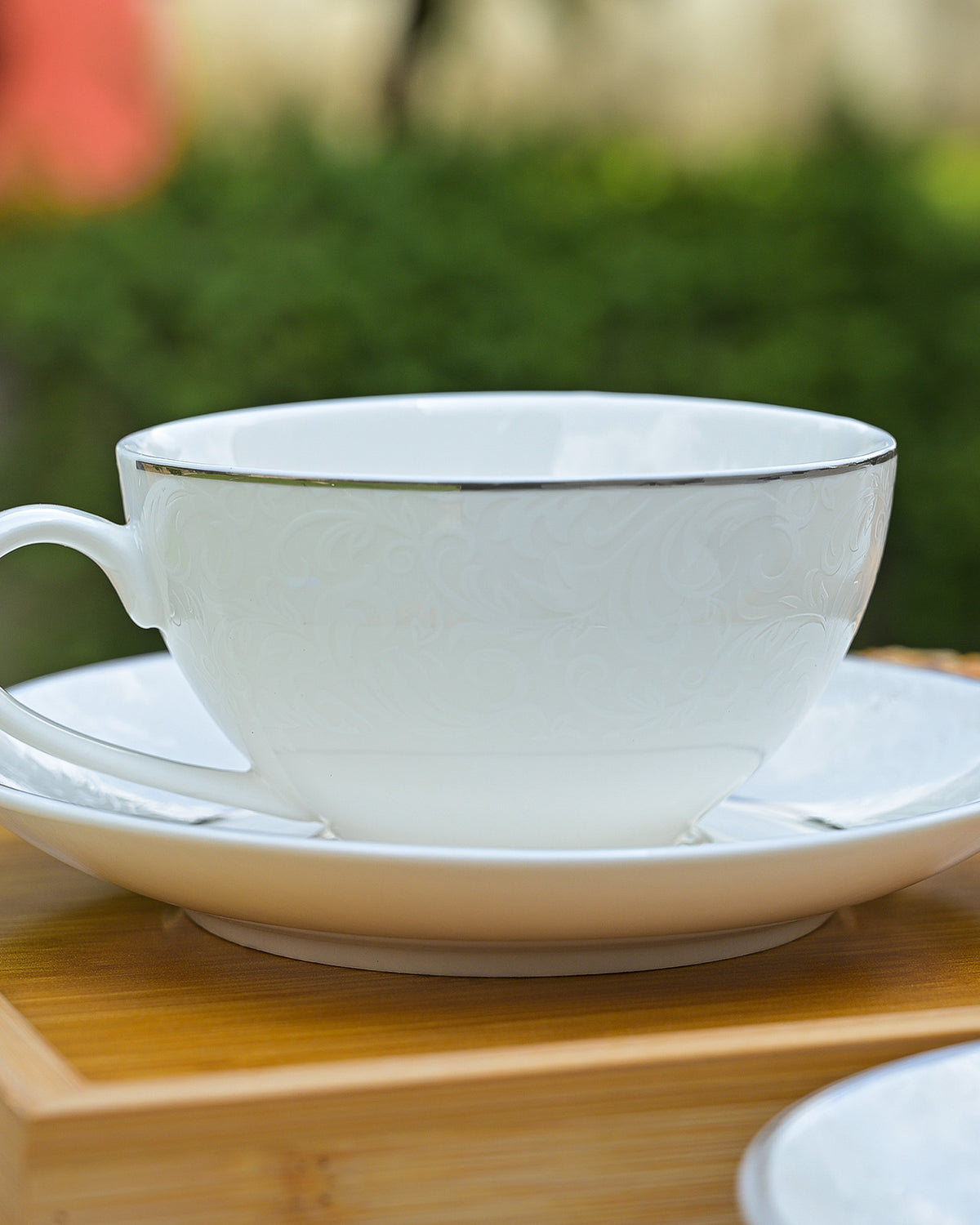 Clara bone china tea cups