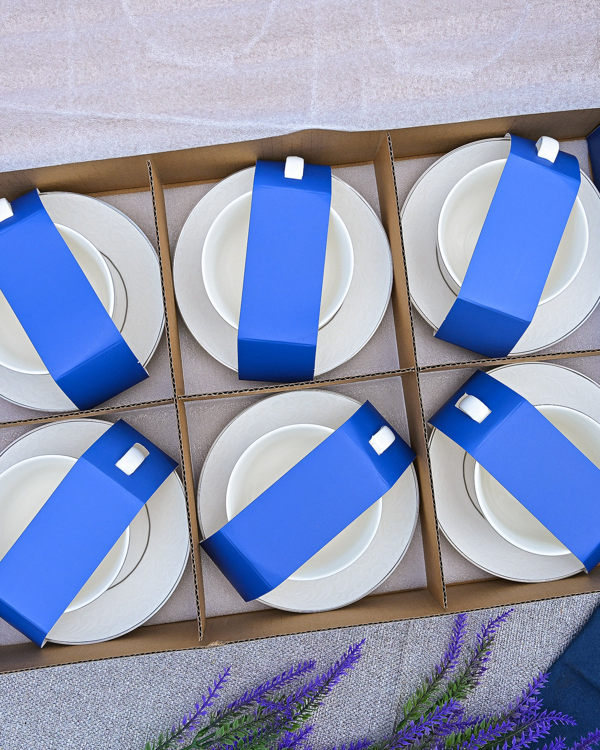 Modern bone china tea cups