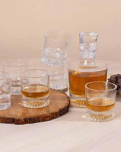 Elegant Decanter Glassware Set