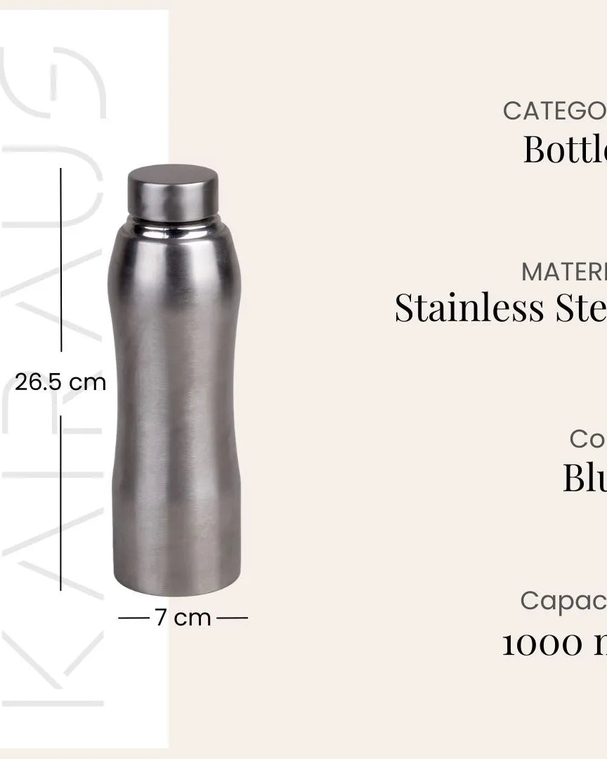 Stainless steel Classic Bottle with a sleek and minimal look