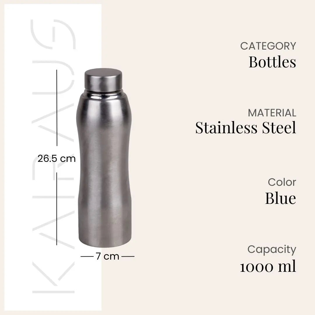 Stainless steel Classic Bottle with a sleek and minimal look
