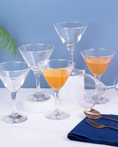 Classic cocktail glasses set of 6