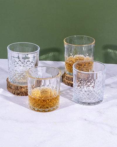 Premium classic whiskey glass set for entertaining