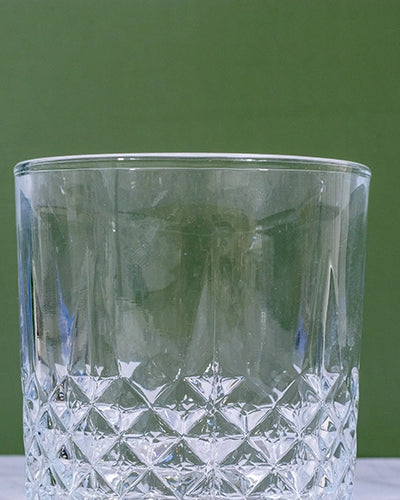 Elegant whiskey glasses for home bar and dining