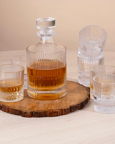 Luxury Crystal Decanter Set