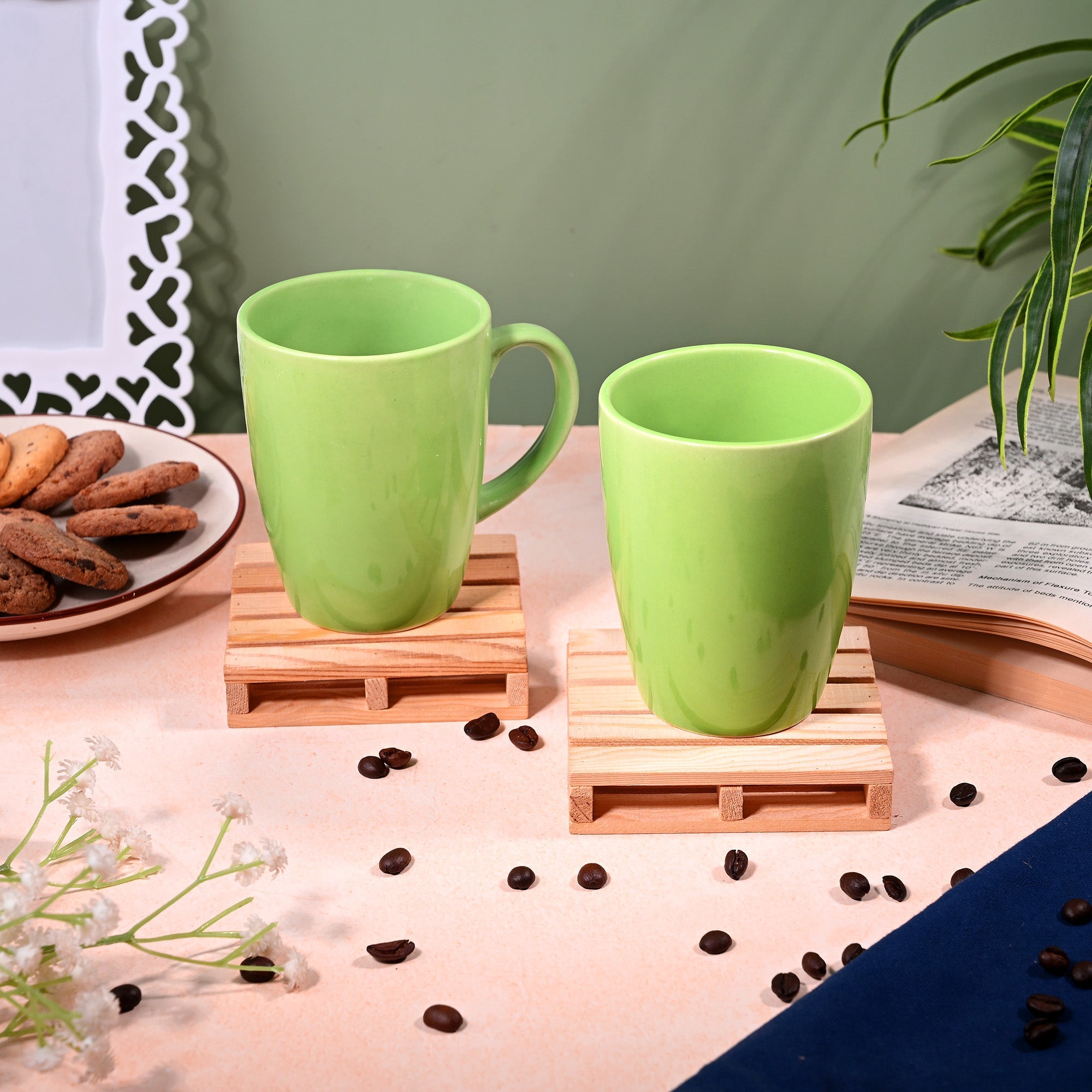 Gorgeous Green Ceramic Coffee Mug