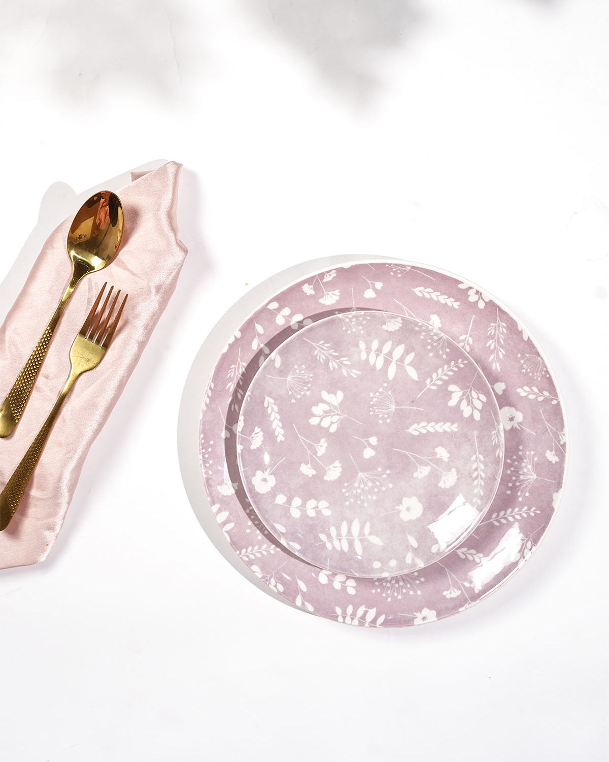 Dahlia Porcelain Dinner and Quarter Plate Set
