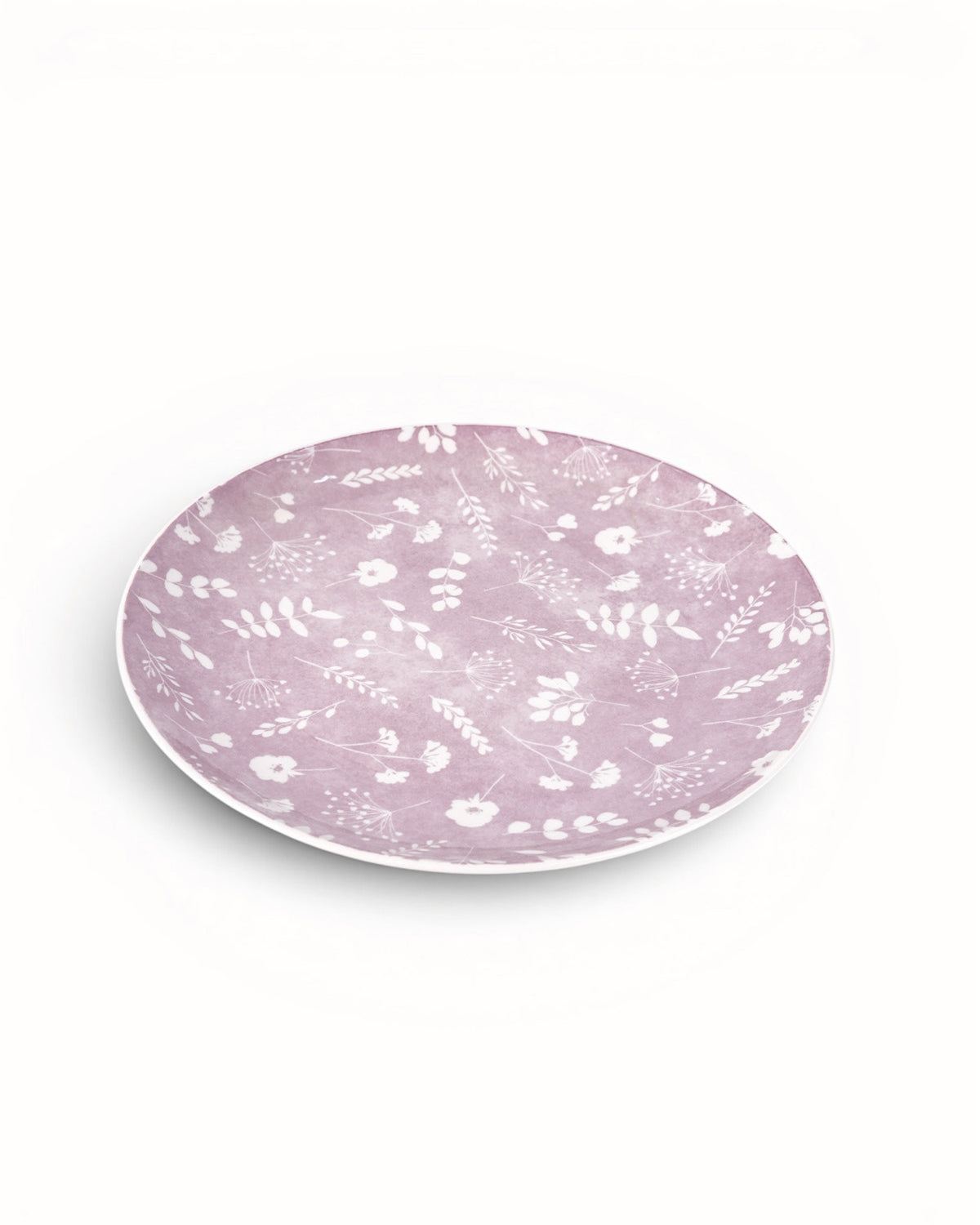 Dahlia set of 2 dinner plates for serving lunch and dinner