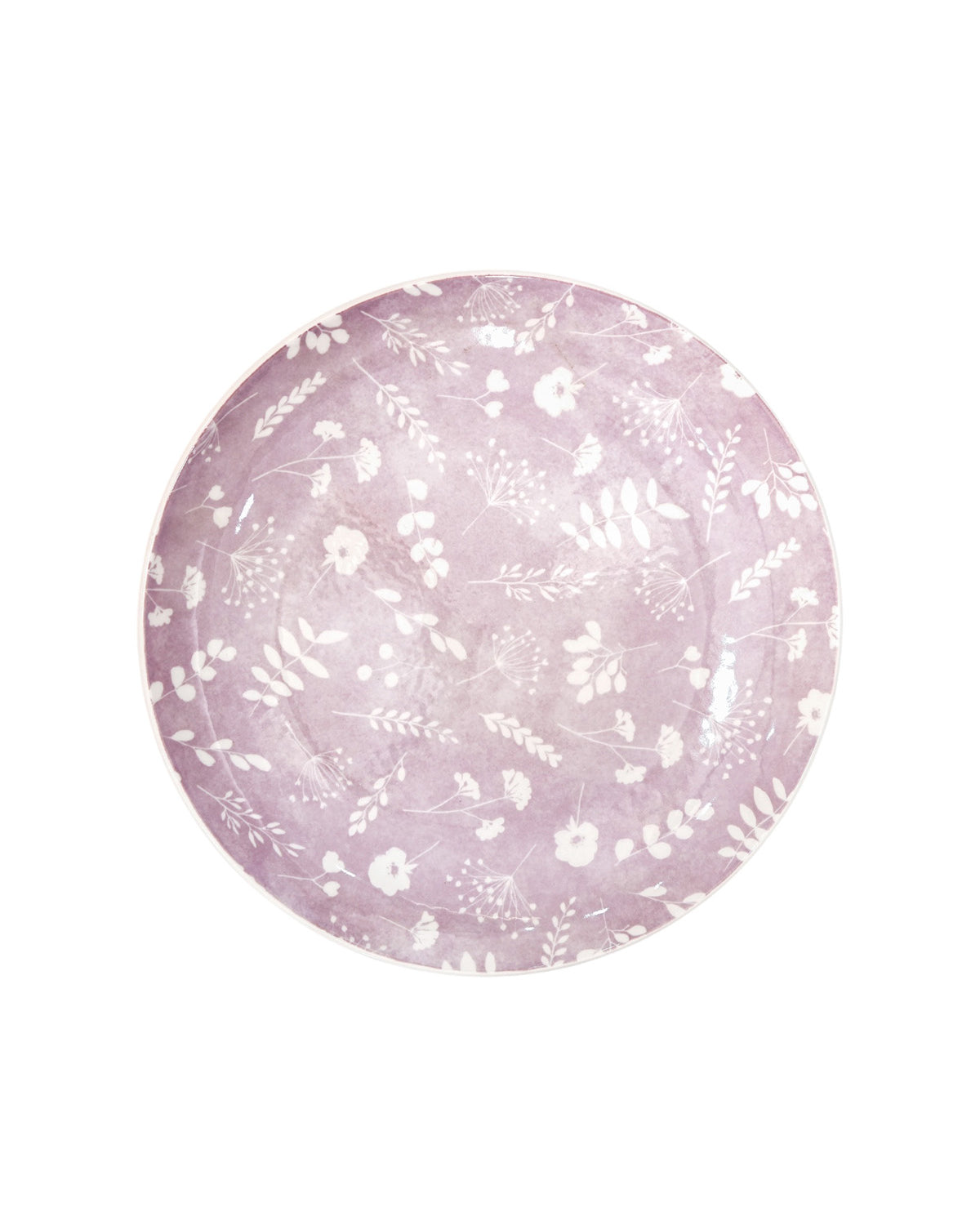 Dahlia set of 6 dinner plates for serving lunch and dinner