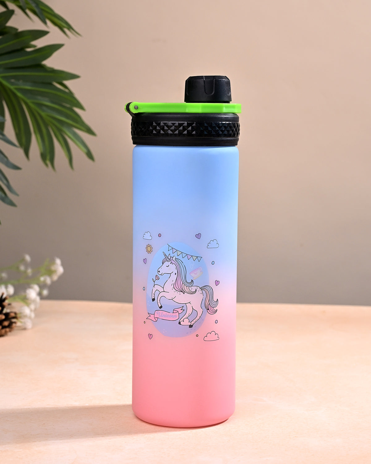 Dreamy Fantasy Water Bottle with a magical and colorful design