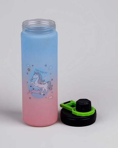 Dreamy Fantasy Water Bottle photographed in natural light