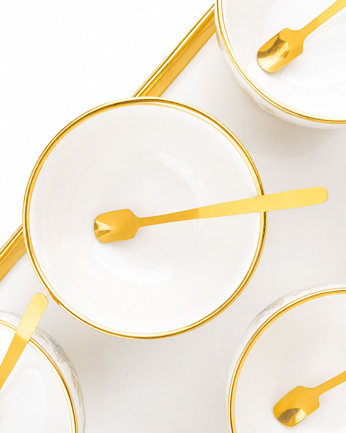 Dusk Lily luxury dessert bowls for serving