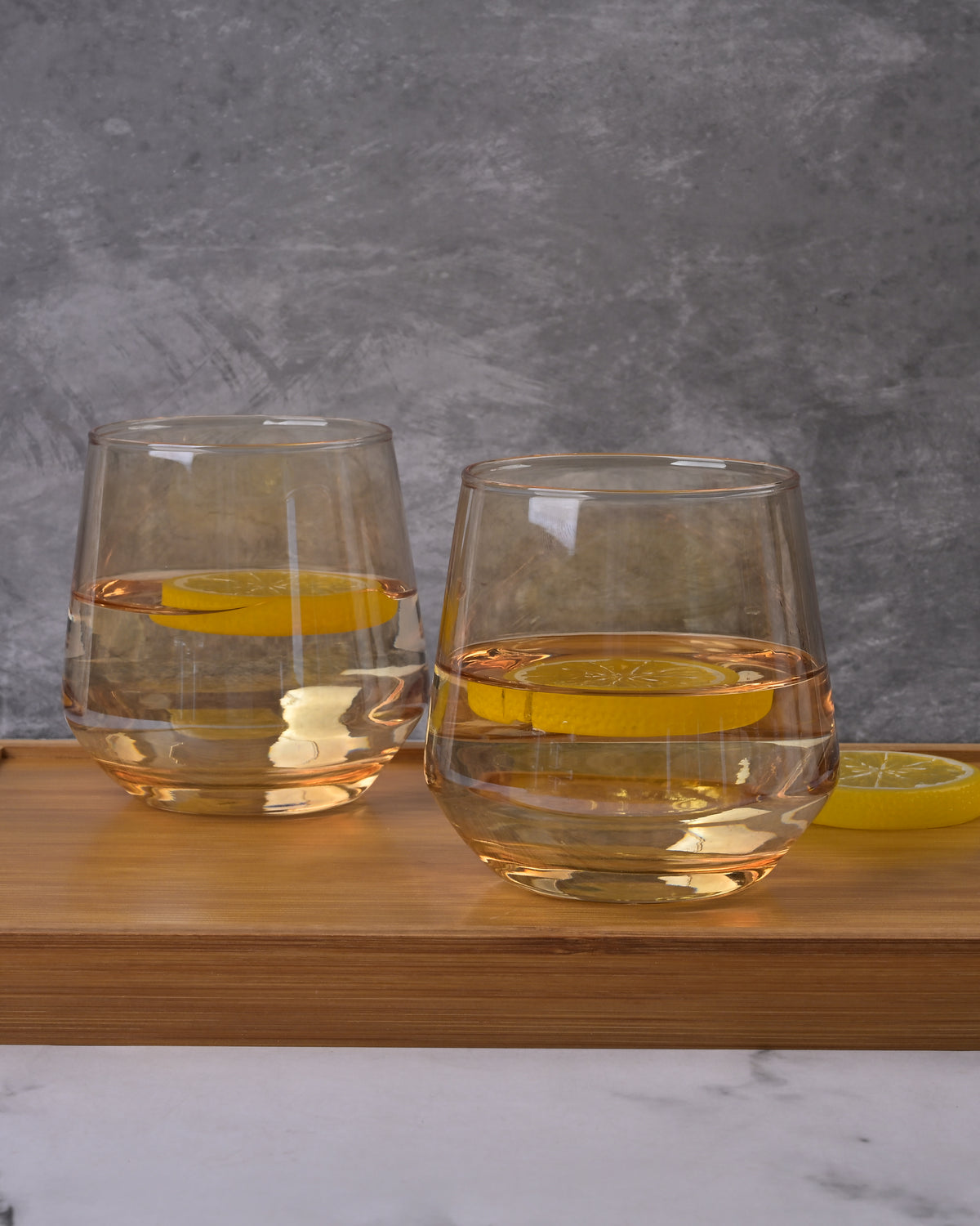 Elegant Scotch glass set of 2
