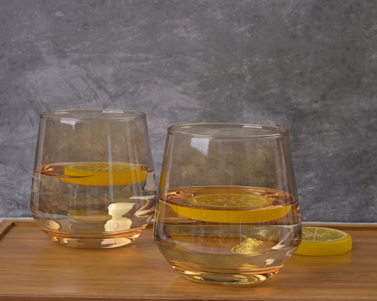 Classic whiskey glass with elegant design