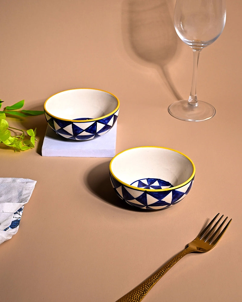Elegant artisan handcrafted bowl set