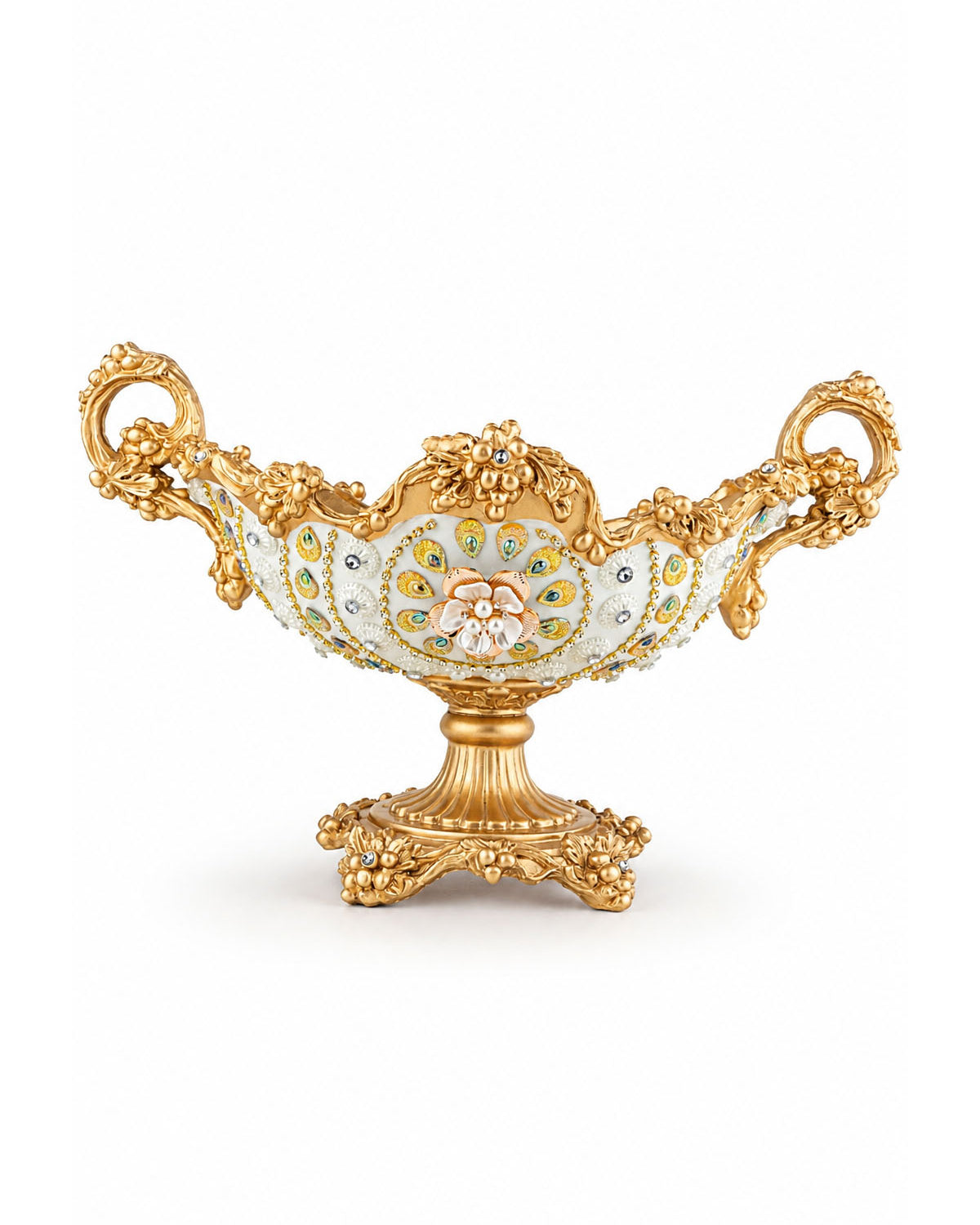 Elegant Empress fruit bowl for luxury home decoration