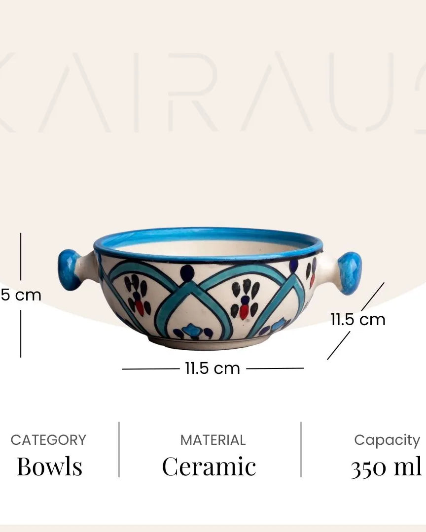 Stylish white serving bowls for everyday dining