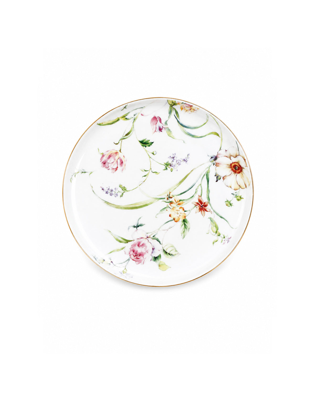 Elegant Floral Dream 27-piece porcelain dinner set