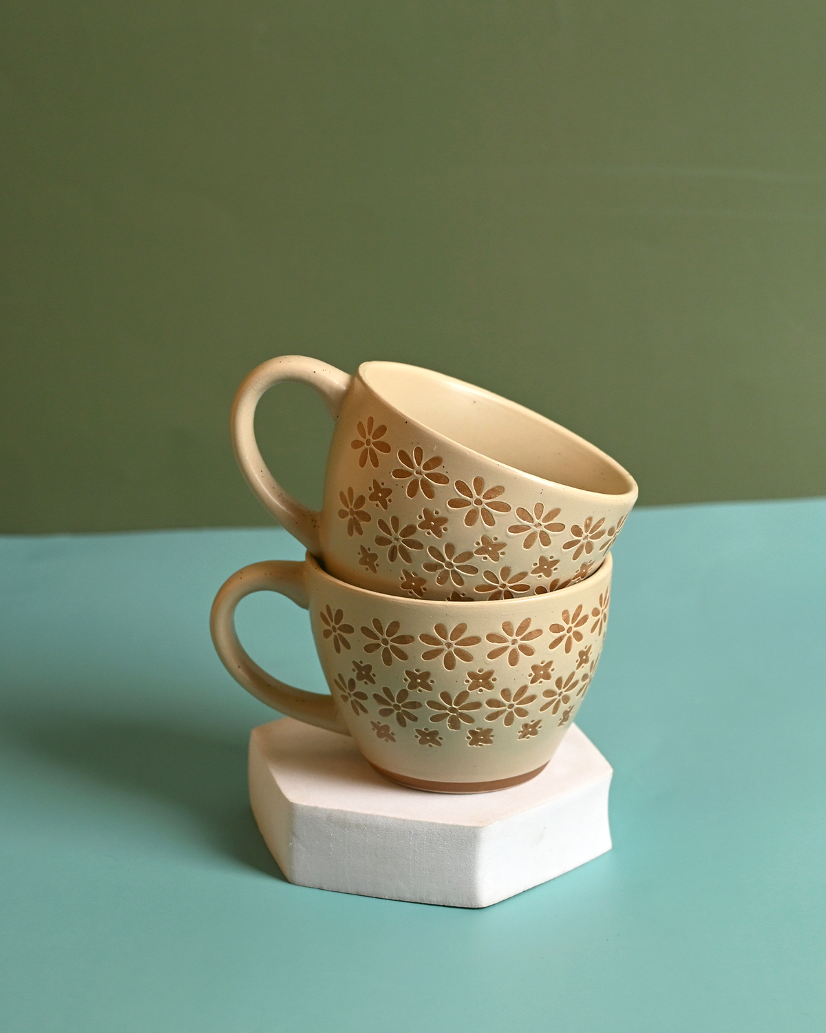 Gardenia elegant tea cup set