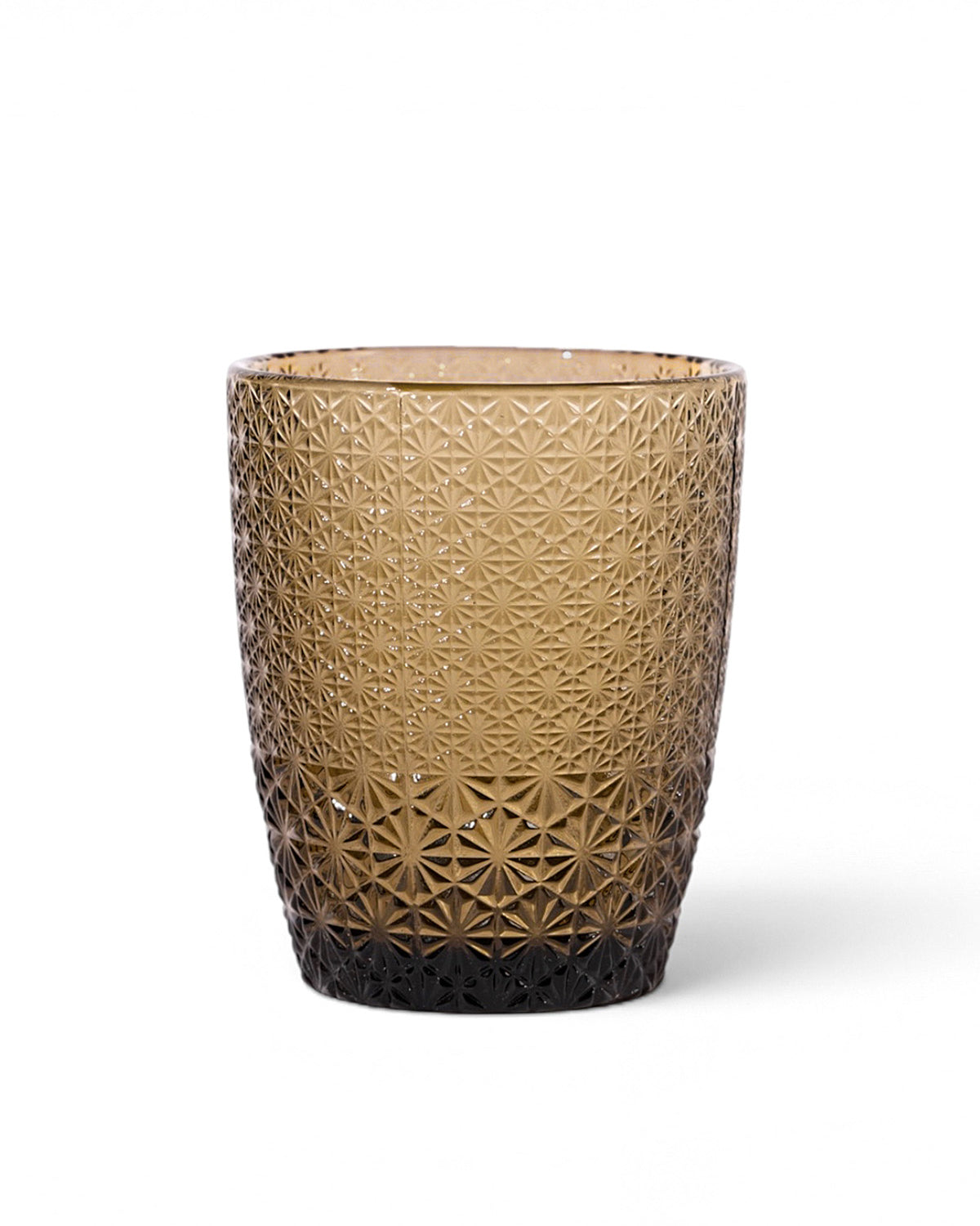 Elegant Gleam textured glass set for everyday drinks
