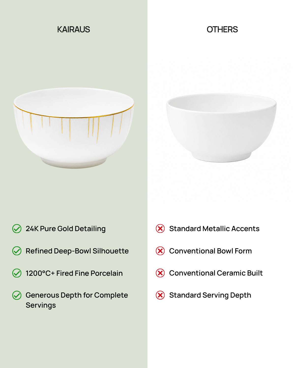 Golden Ray gold serving bowl