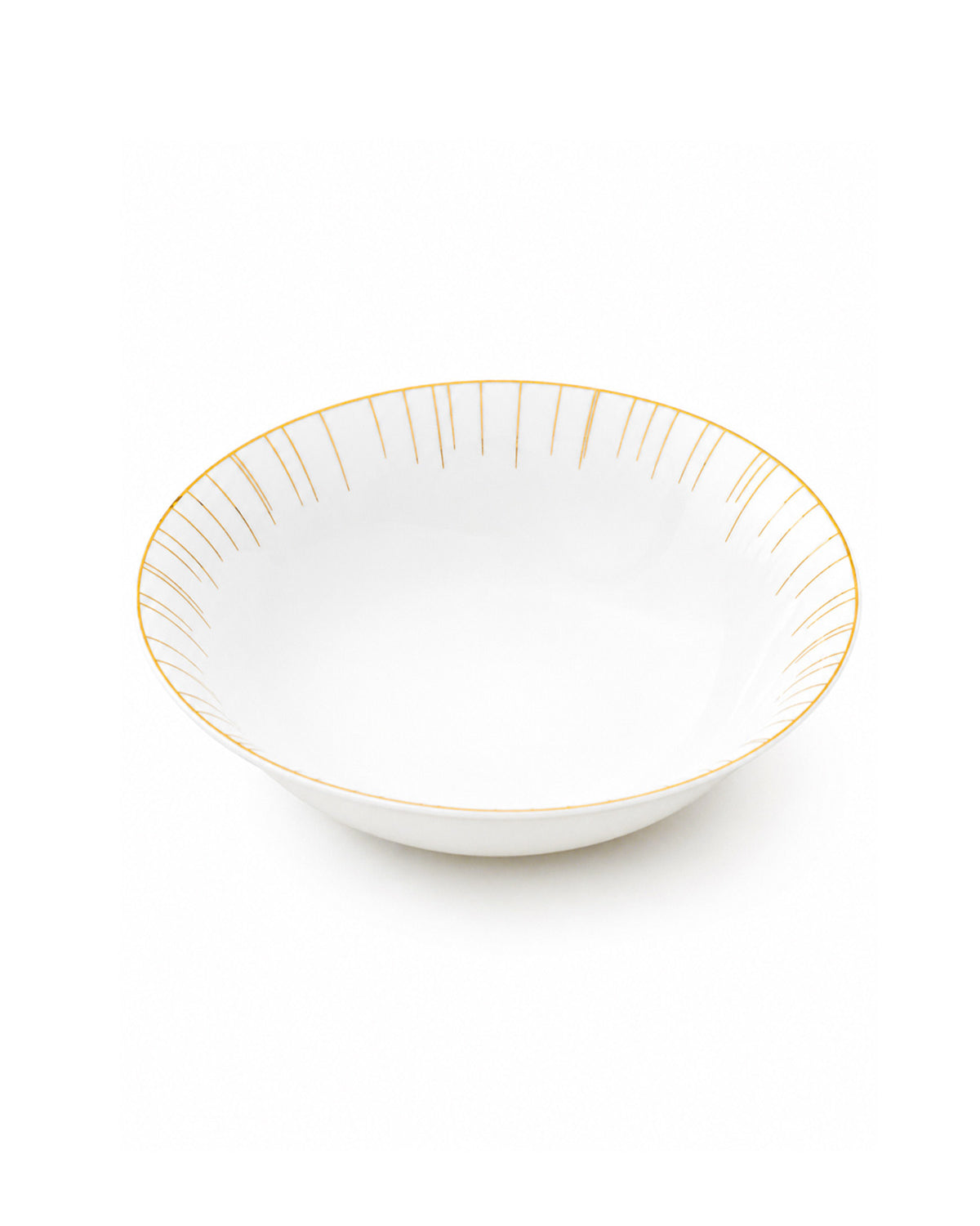 Golden Ray 24K gold serving bowl