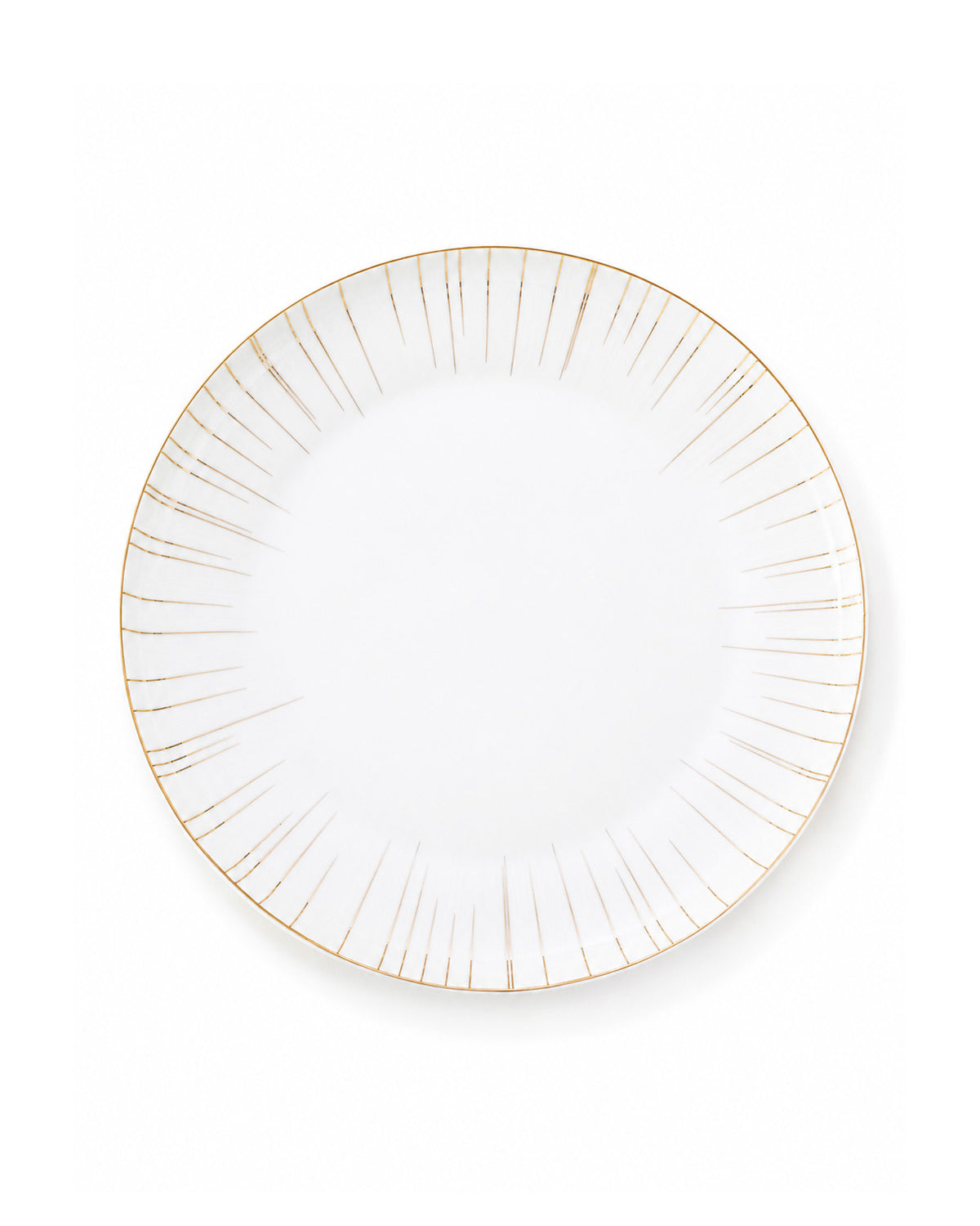 Golden Ray luxury porcelain dinner set with 24K gold detailing