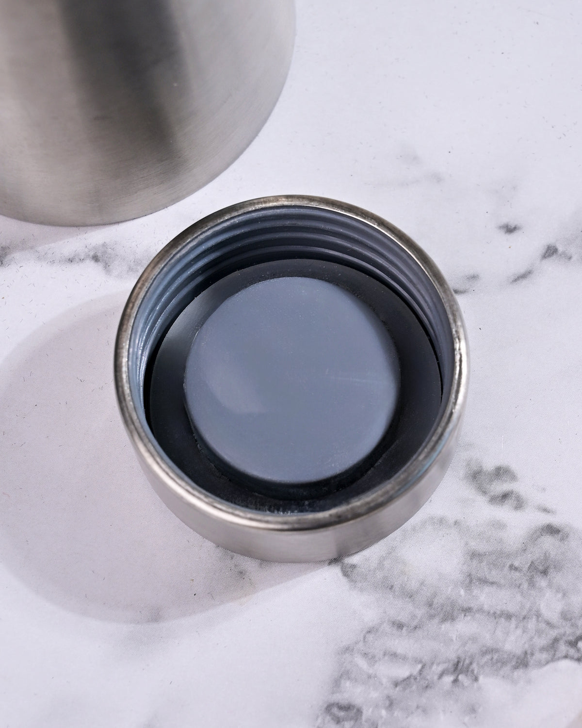 Grey Stainless Steel Bottle showcasing its elegant grey color