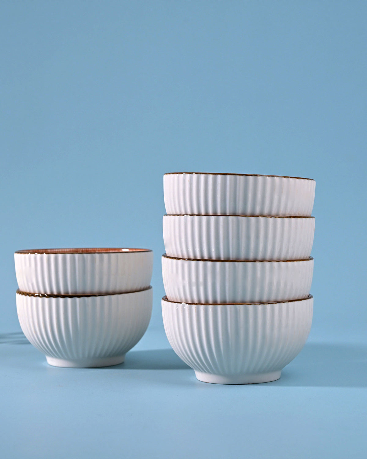 Hand-painted porcelain bowls for dining and serving